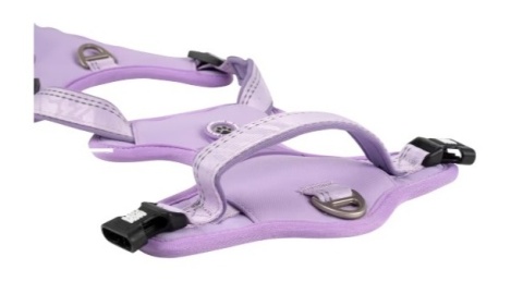 Max&Molly Sport Harness Matrix 2.0 Lavender - Szelki regulowane dla psa z identyfikatorem QR - M