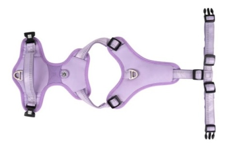 Max&Molly Sport Harness Matrix 2.0 Lavender - Szelki regulowane dla psa z identyfikatorem QR - S