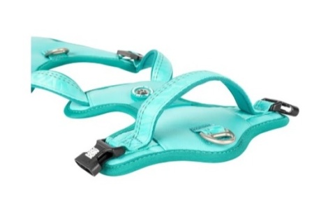 Max&Molly Sport Harness Matrix 2.0 Turquoise - szelki regulowane dla psa z identyfikatorem QR - L