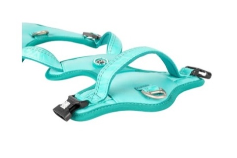 Max&Molly Sport Harness Matrix 2.0 Turquoise - szelki regulowane dla psa z identyfikatorem QR - S