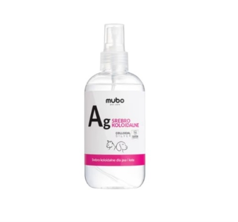 Mubo - Srebro koloidalne dla psa i kota 250ml