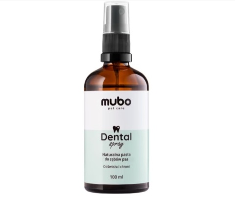 Mubo - naturalna pasta enzymatyczna dla psa, bez szczotkowania 100ml