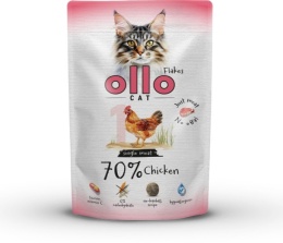 Ollo Cat - nr 1 Kurczak - Uzupełniająca karma mokra dla kota 85g