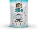 Ollo Cat - nr 4 Tuńczyk - Uzupełniająca karma mokra dla kota 85g