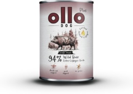 Ollo Plus Kolagen Dzik - Karma mokra dla psa 400g