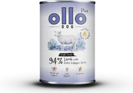 Ollo Plus Kolagen Jagnięcina - Karma mokra dla psa 400g