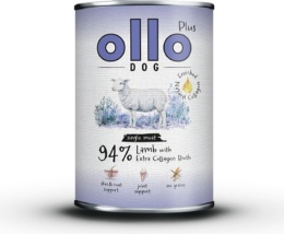 Ollo Plus Kolagen Jagnięcina - Karma mokra dla psa 800g