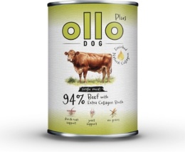Ollo Plus Kolagen Wołowina - Karma mokra dla psa 800g