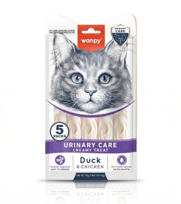 Wanpy - Przysmak funkcjonalny z Kaczką i kurczakiem - Urinary Care Wsparcie 70g