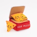 ZippyPaws - Pluszowa norka Pudełko Pizzy