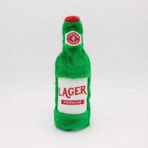 ZippyPaws - Pluszowa trzaskająca butelka Lager