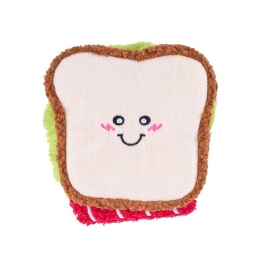 ZippyPaws - Pluszowa zabawka dla psa Snufflerz Sandwich
